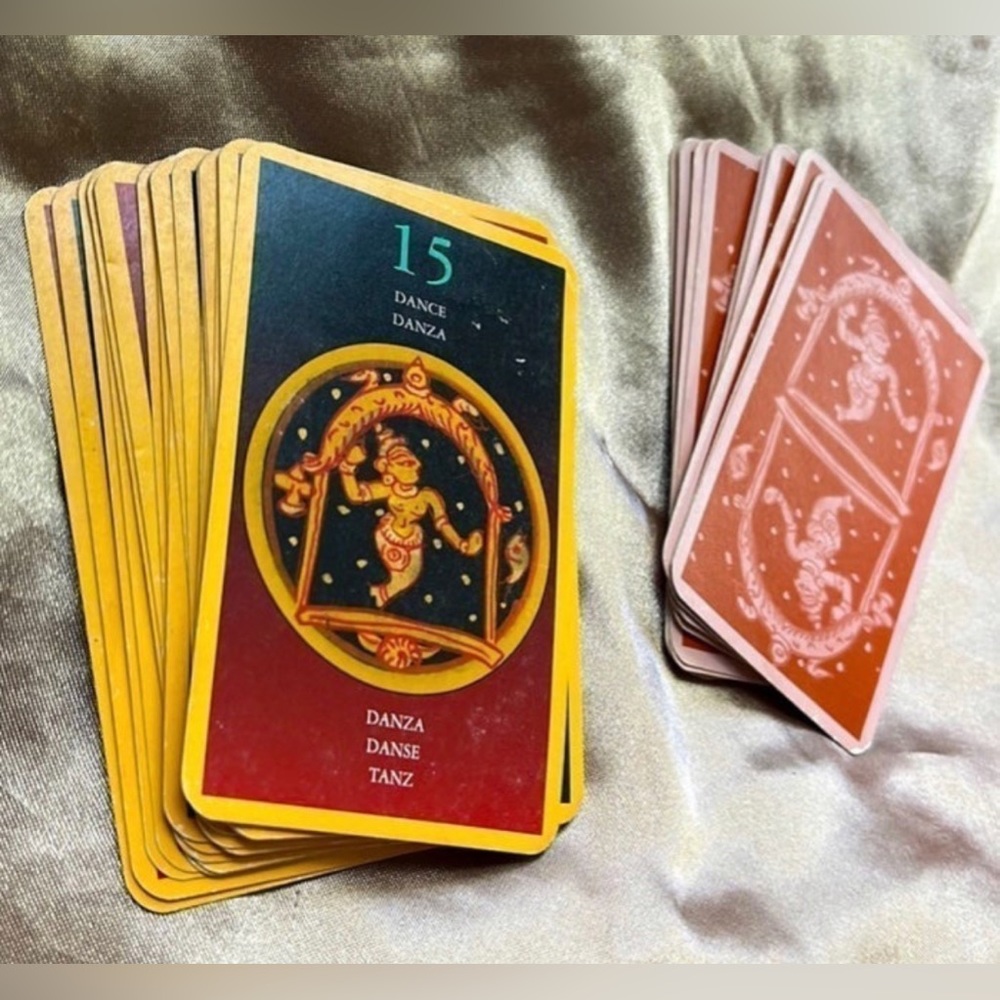 tarot cards deck Hindu oracle of awakening Extremely Rare out of print vintage